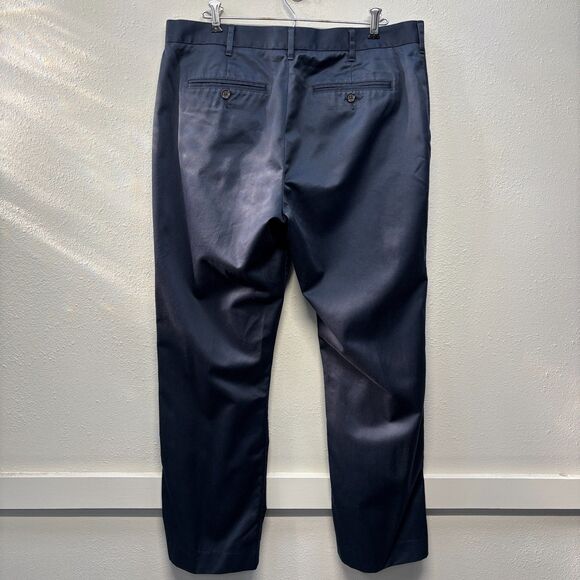 Bonobos Monday Mens 35x30 Navy Blue Straight Leg Athletic Pants - Picture 2 of 6